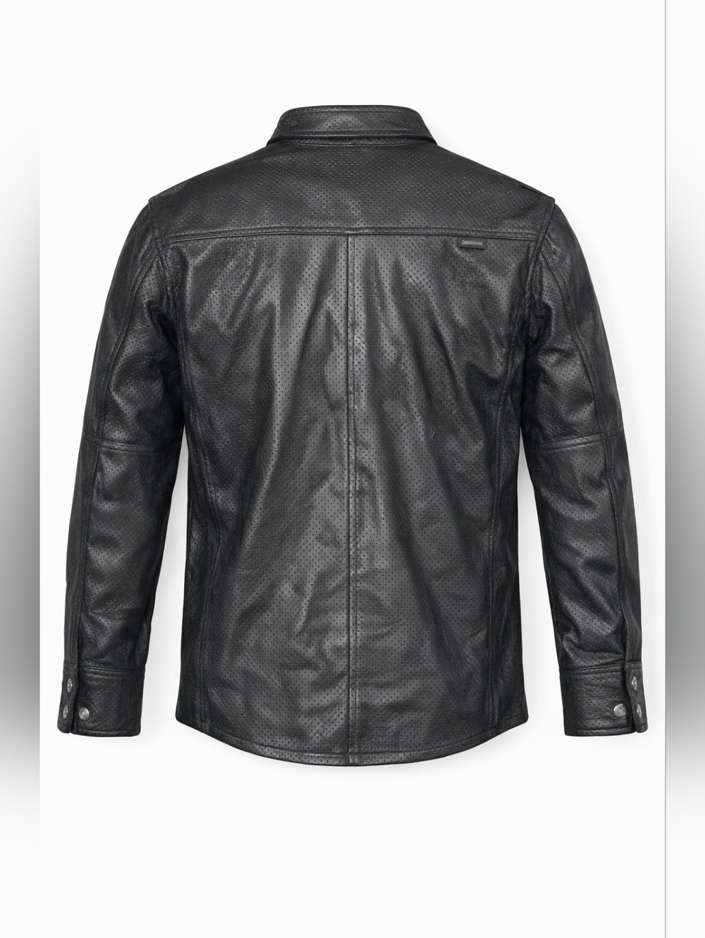 Speed & Strength Killswitch Perforated Leather Moto Shirt Jacket Black Men Xl - Picture 3 of 9